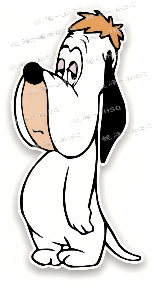 Laptop External Accessories - Droopy Dog Cartoon Stickers, Cars, Motorcycles,