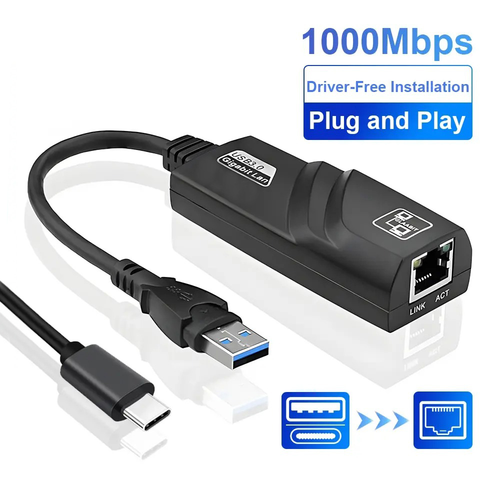 Laptop External Accessories - Wifi Adapter USB 3.0 HUB Ethernet