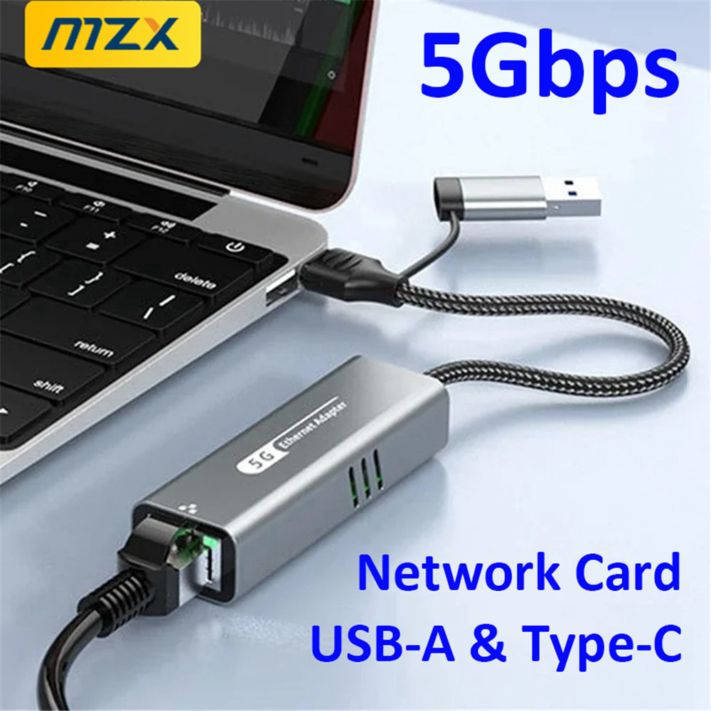 Laptop External Accessories - MZX 5000Mbps 5G Network Card USB