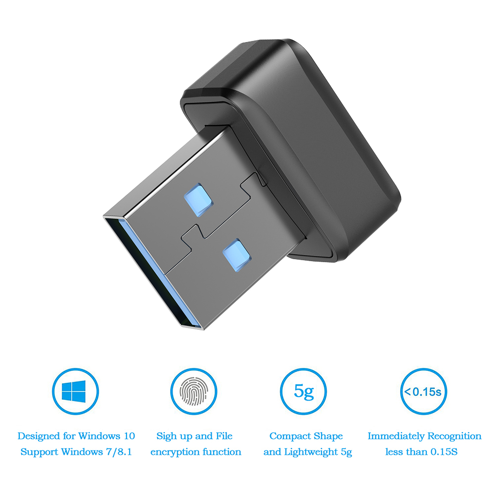 USB Fingerprint Key Reader Mod - Laptop Accessories Usb ulasan dan harga