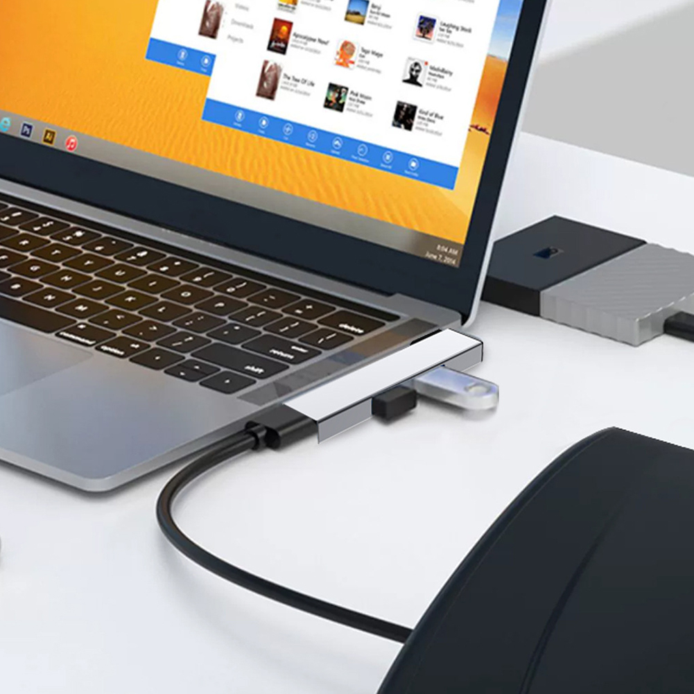 3 In 1 USB 3.0 HUB 3 Ports Mul - Laptop Accessories Usb ulasan dan harga