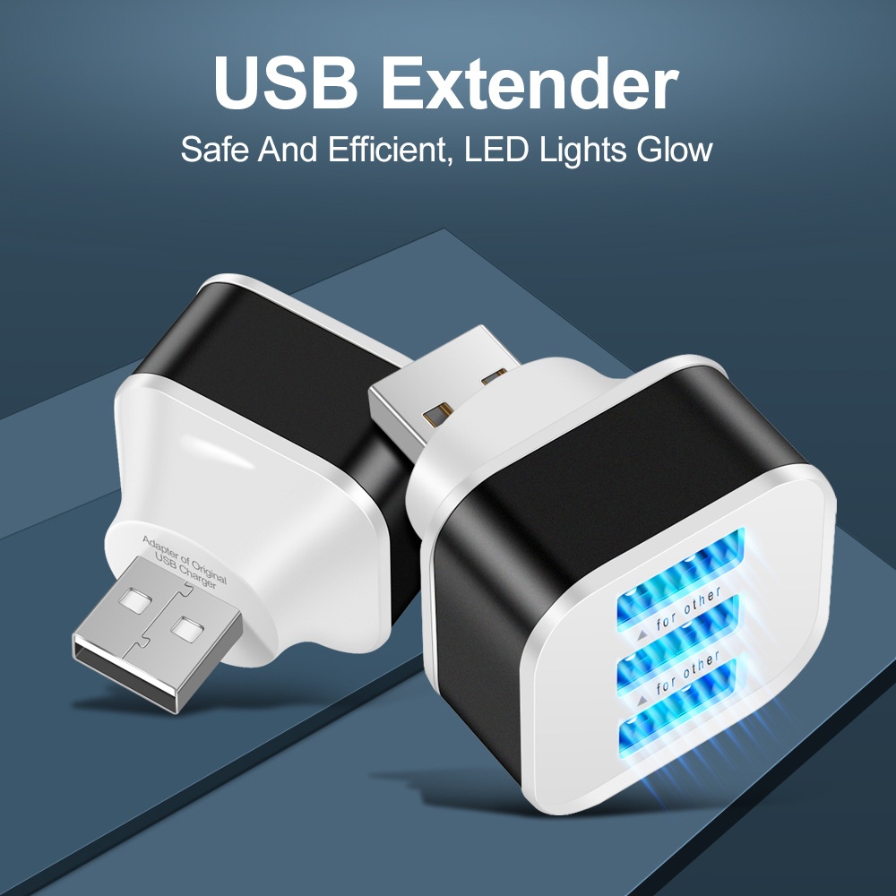 3 Port USB Slots Adaptor USB 3 - Laptop Accessories Usb ulasan dan harga