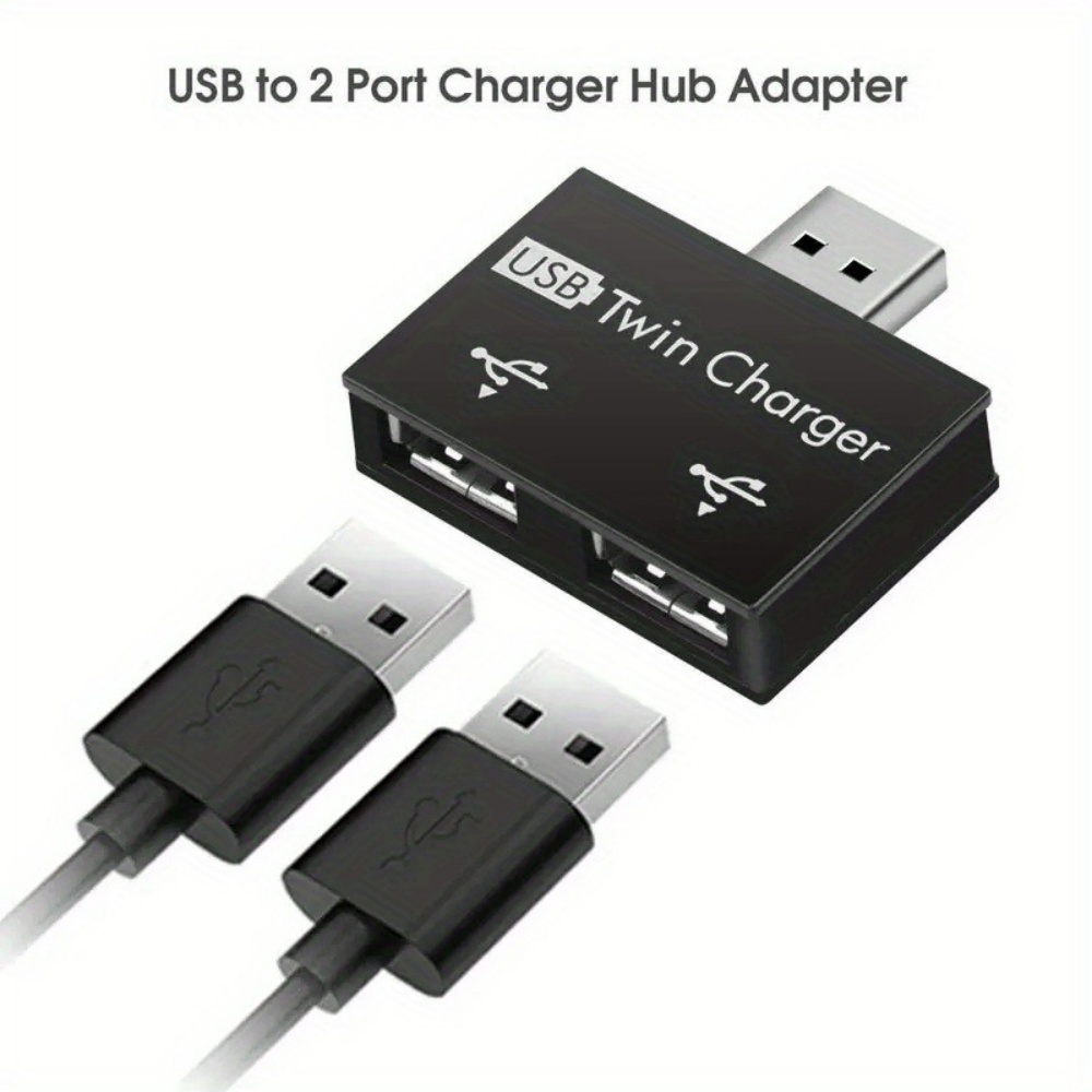 USB2.0 Splitter 1 Male To 2 Po - Laptop Accessories Usb ulasan dan harga
