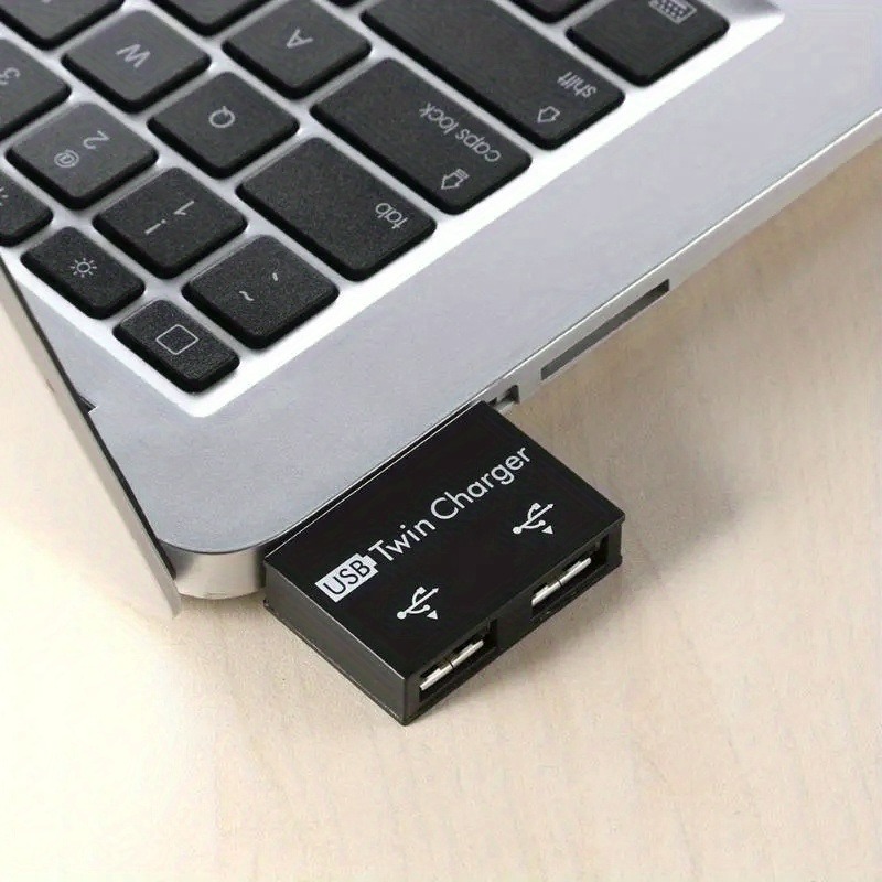 USB2.0 Splitter 1 Male To 2 Po - Laptop Accessories Usb ulasan dan harga