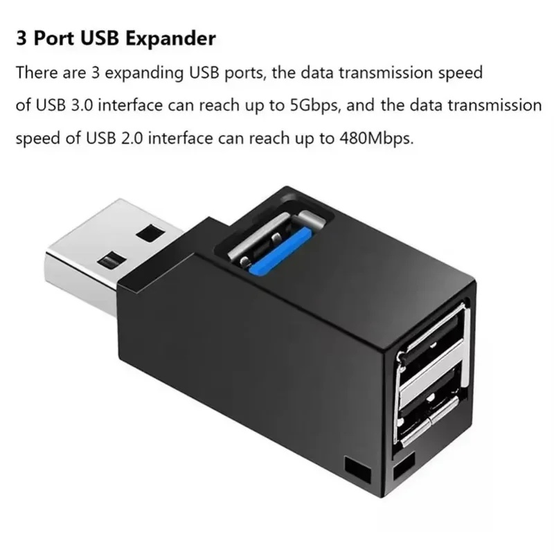 USB 3.0 2.0 Rotatable 3 Ports  - Laptop Accessories Usb ulasan dan harga