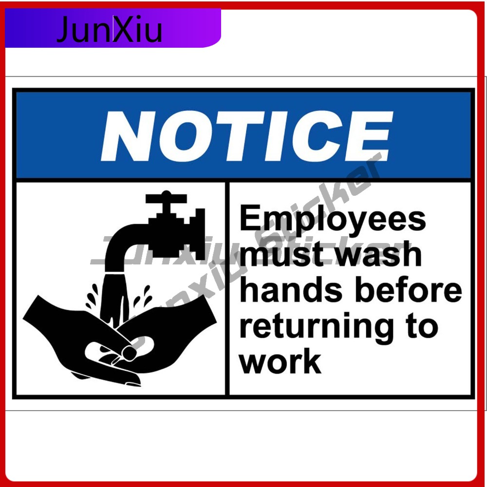 Employees Must Wash Eye Catchi - Laptop Accessories You Must Have ulasan dan harga