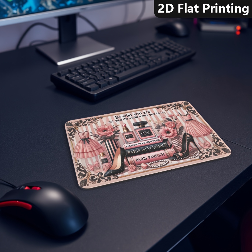 Brand Paris NY Mouse Pad Iron  - Laptop Accessories Brand ulasan dan harga