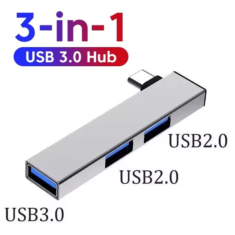 3 In 1 USB 3.0 HUB 3 Ports Mul - Laptop Accessories Usb ulasan dan harga
