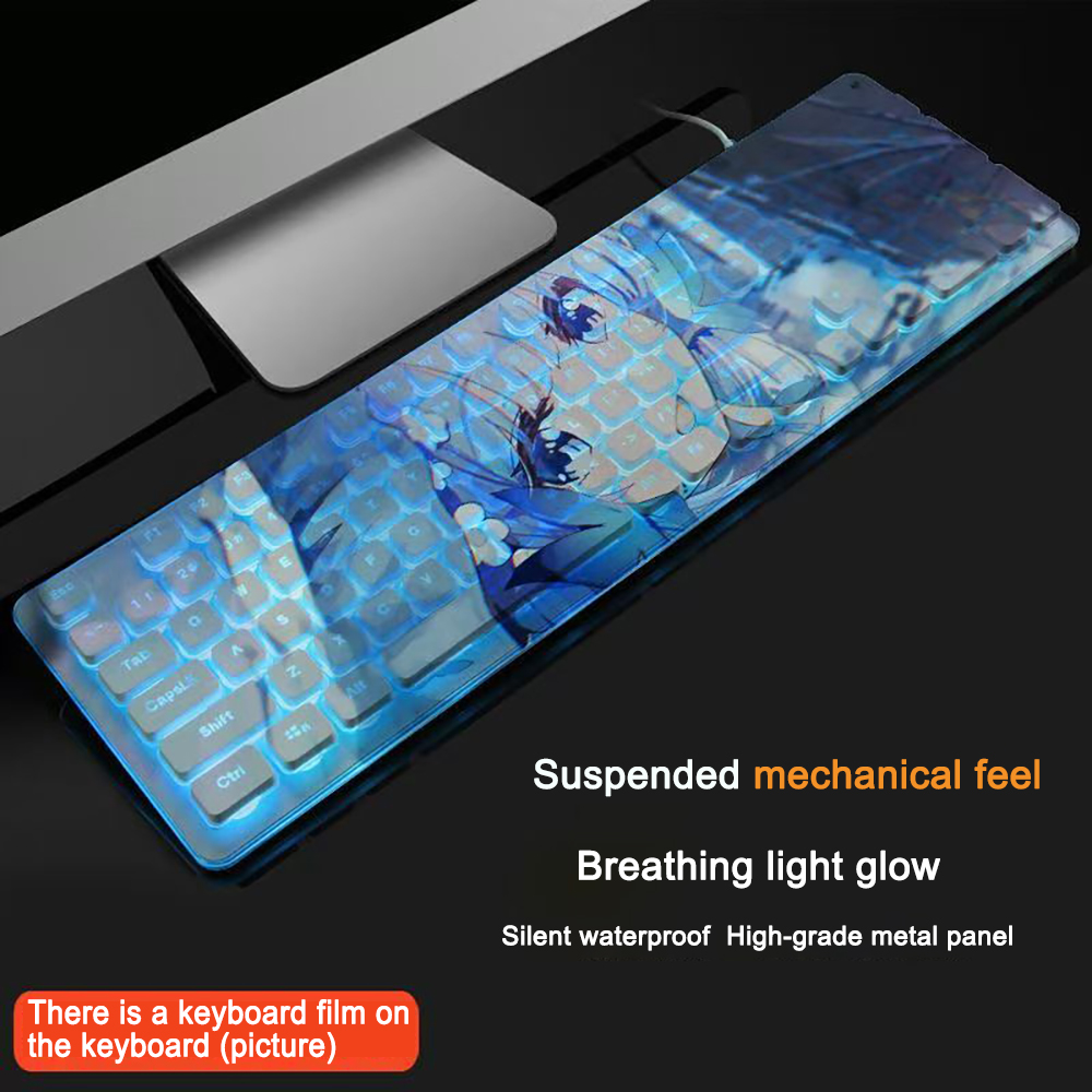 Gaming Keyboard 104 Keys Gensh - Laptop Accessories Usb ulasan dan harga