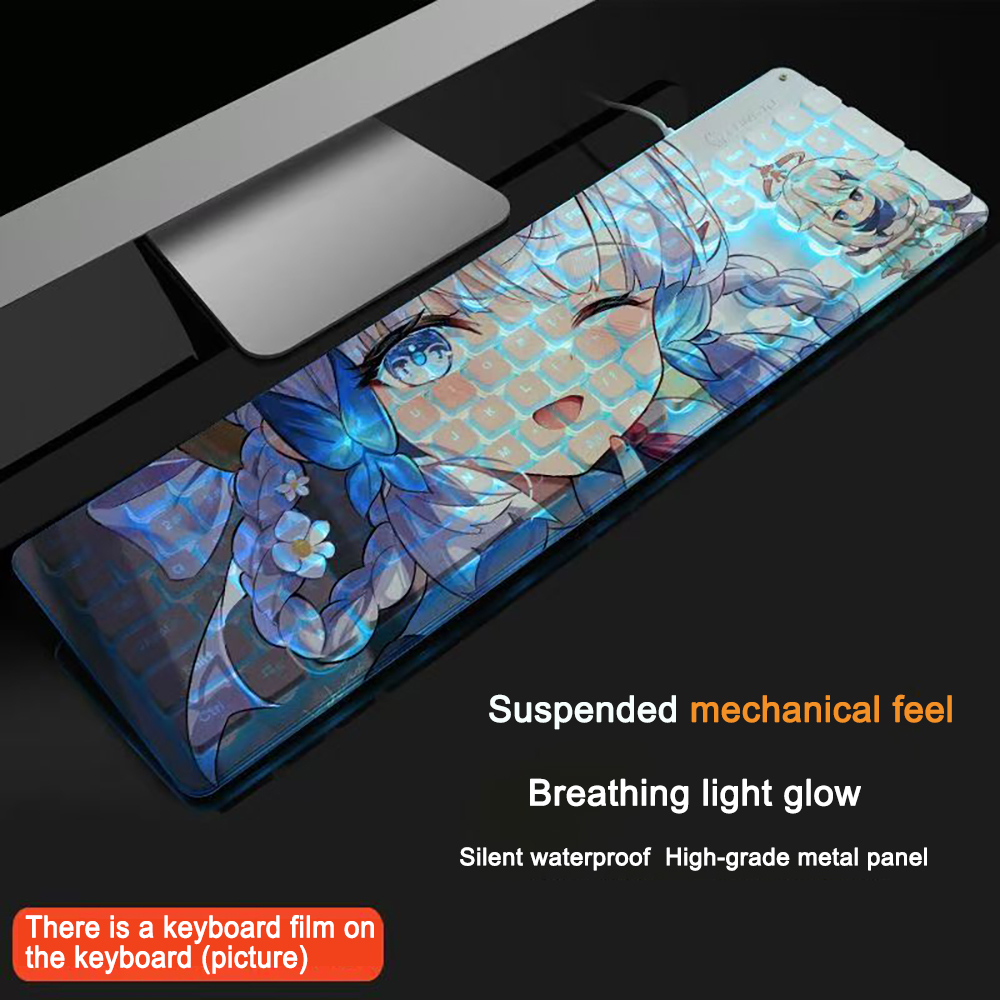 Gaming Keyboard 104 Keys Gensh - Laptop Accessories Usb ulasan dan harga