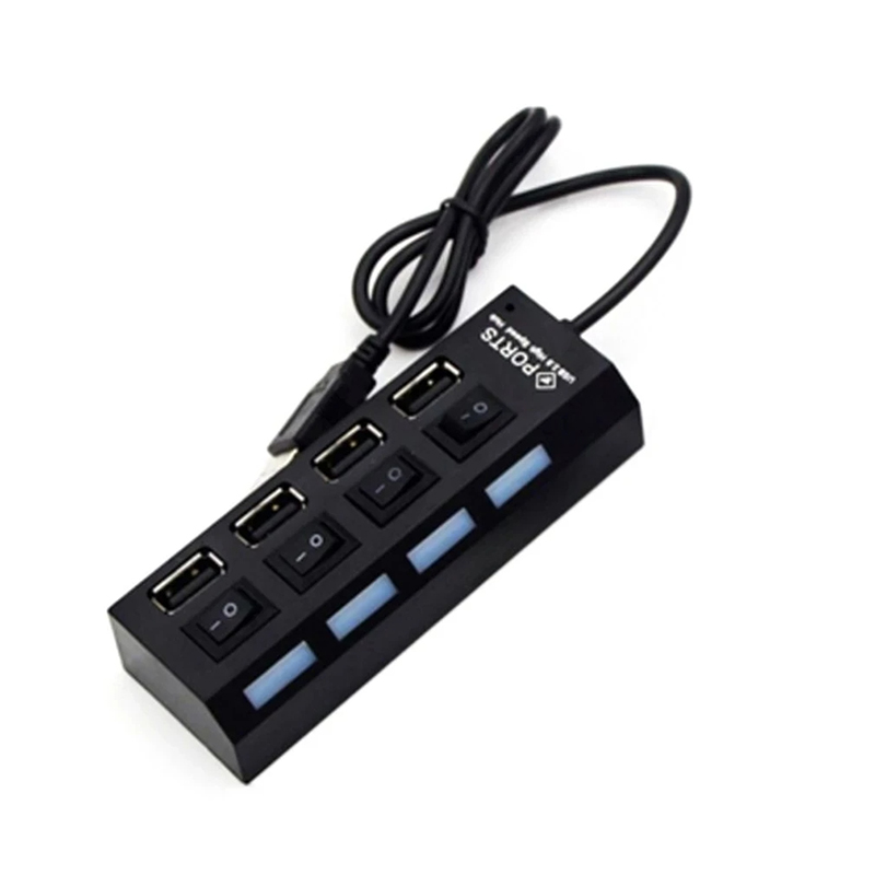 4-Ports USB 2.0 Hub Extension  - Laptop Accessories Usb ulasan dan harga