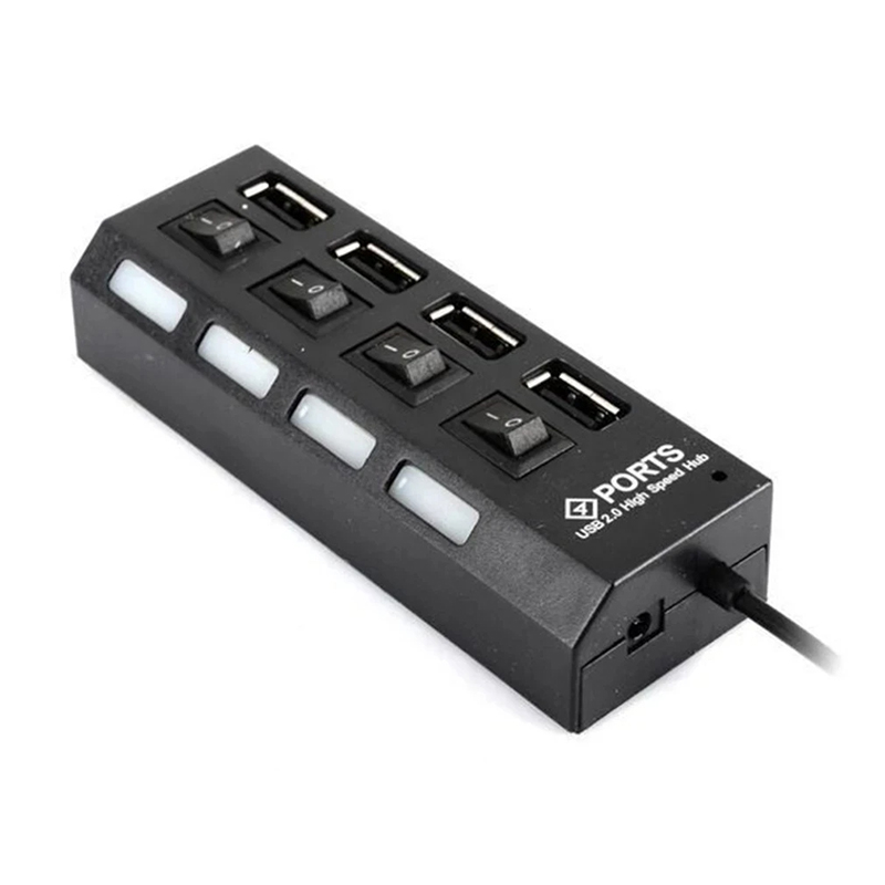 4-Ports USB 2.0 Hub Extension  - Laptop Accessories Usb ulasan dan harga