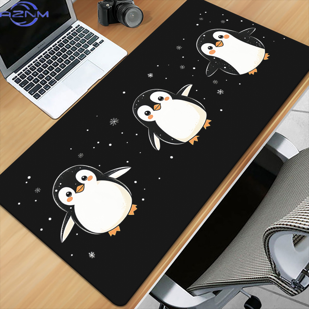 Brand Simple Penguin Mouse Pad - Laptop Accessories Brand ulasan dan harga