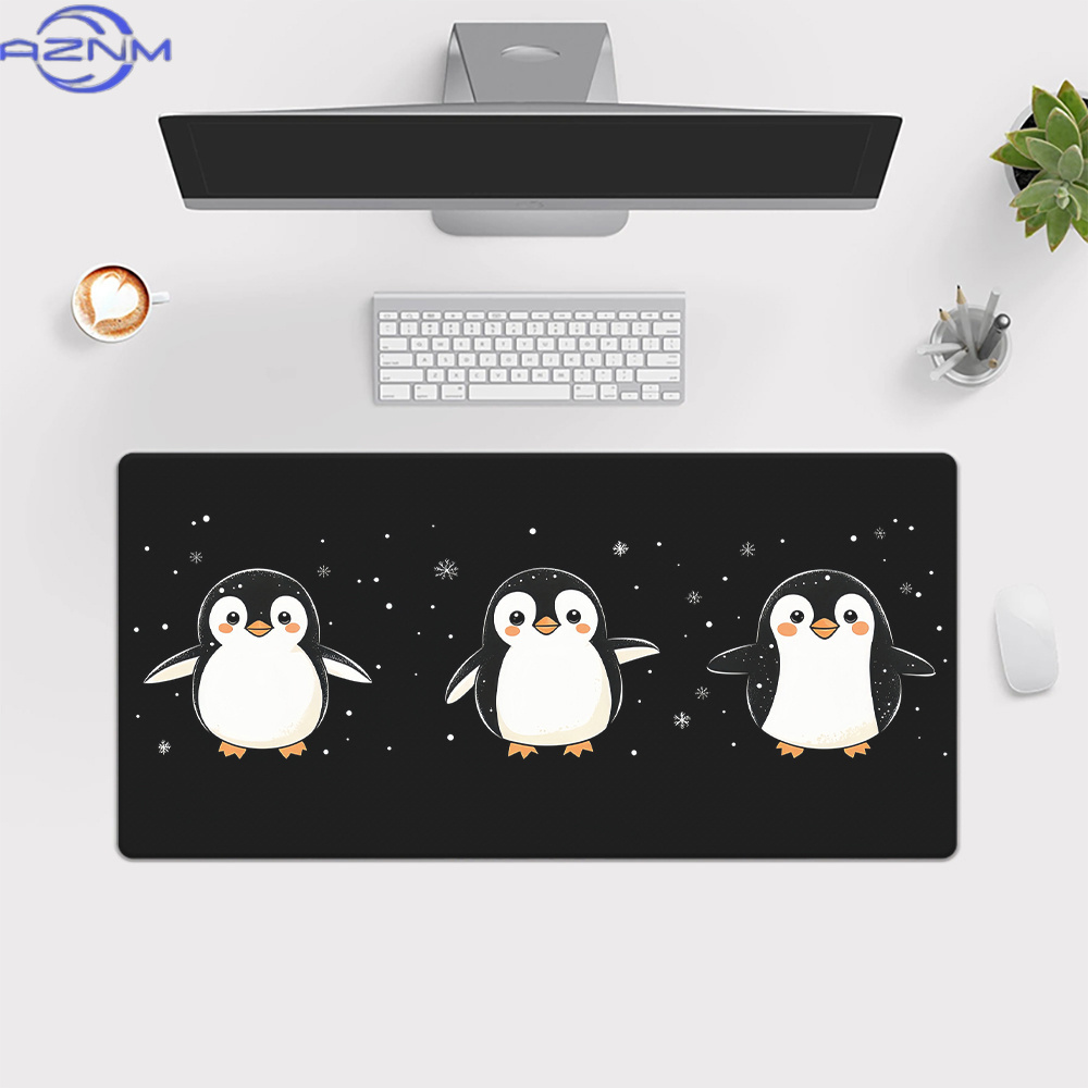 Brand Simple Penguin Mouse Pad - Laptop Accessories Brand ulasan dan harga