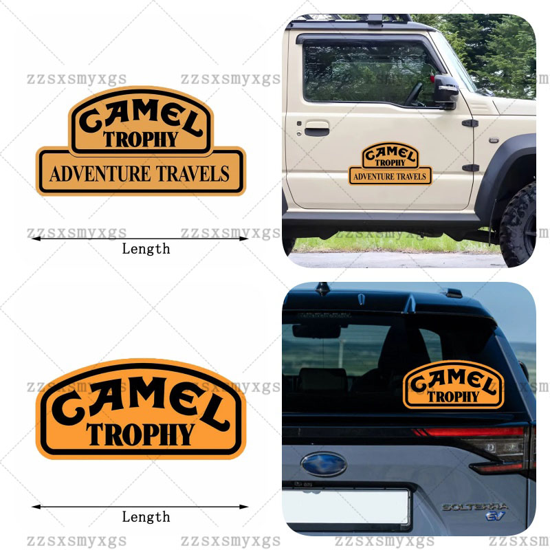 Car Stickers Camel Trophy Badg - Laptop Accessories Brand ulasan dan harga