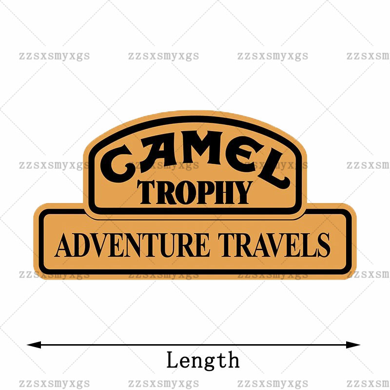 Car Stickers Camel Trophy Badg - Laptop Accessories Brand ulasan dan harga