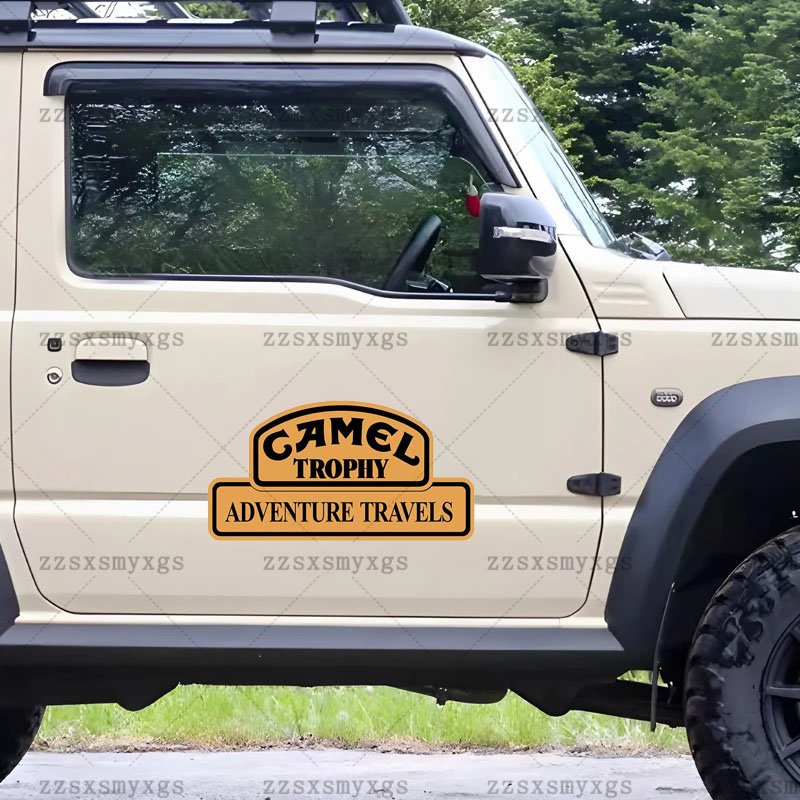 Car Stickers Camel Trophy Badg - Laptop Accessories Brand ulasan dan harga