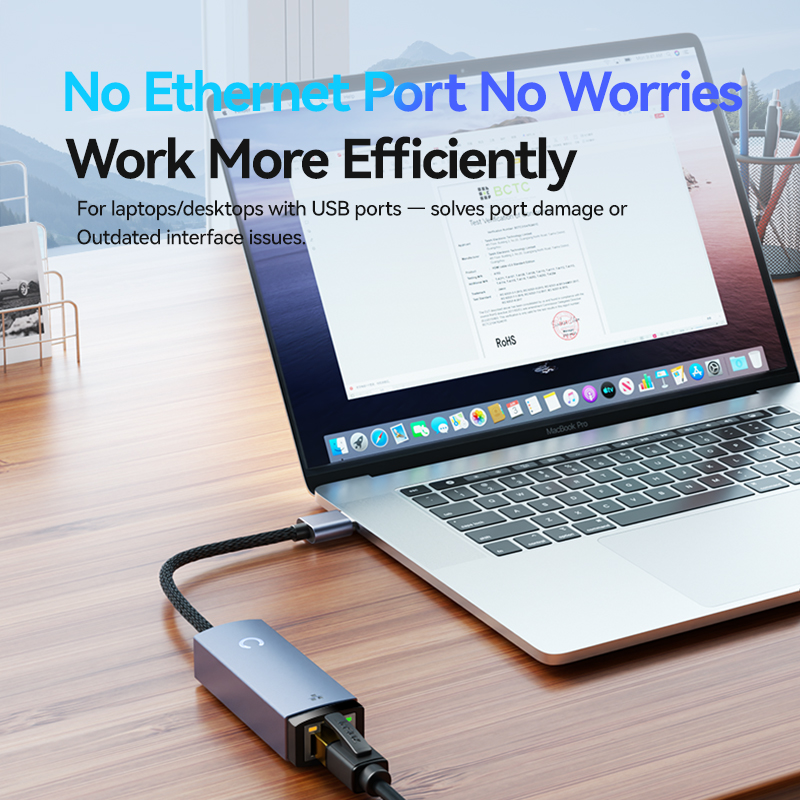 MZX 1000Mbps Network Card Adap - Laptop External Accessories ulasan dan harga