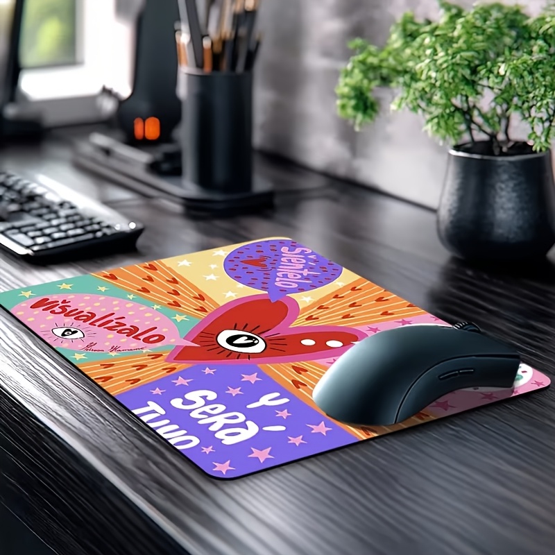 Brand Evil Eye Mouse Pad Iron  - Laptop Accessories Brand ulasan dan harga