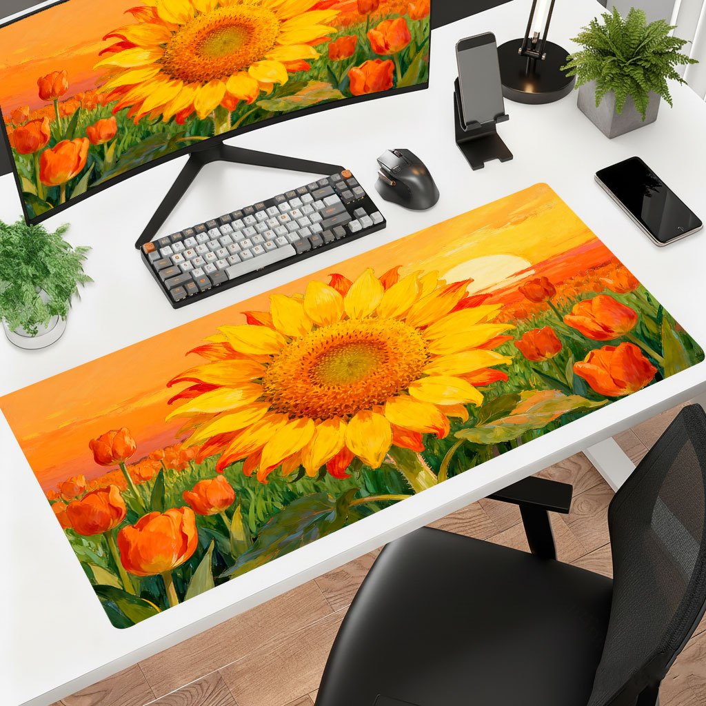 Brand Yellow Sunflower Mouse P - Laptop Accessories Brand ulasan dan harga