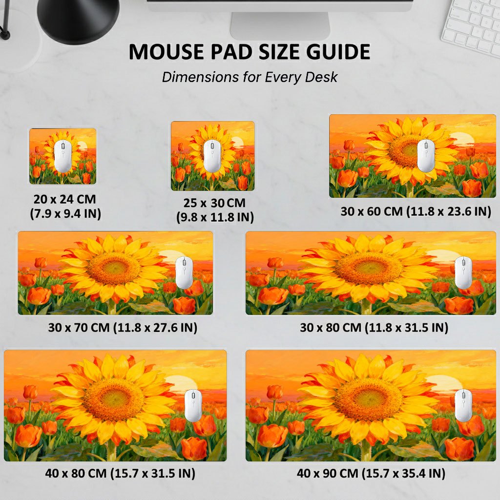 Brand Yellow Sunflower Mouse P - Laptop Accessories Brand ulasan dan harga
