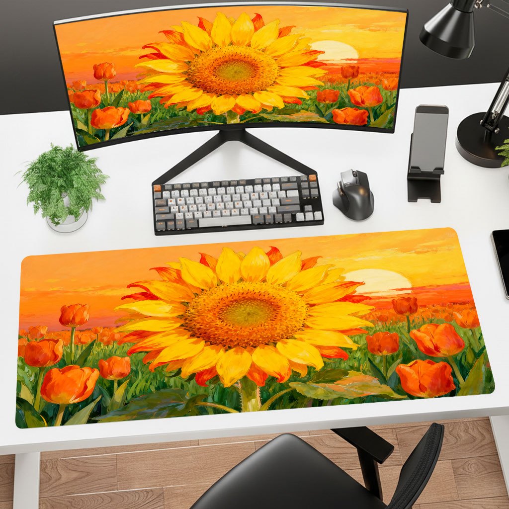 Brand Yellow Sunflower Mouse P - Laptop Accessories Brand ulasan dan harga