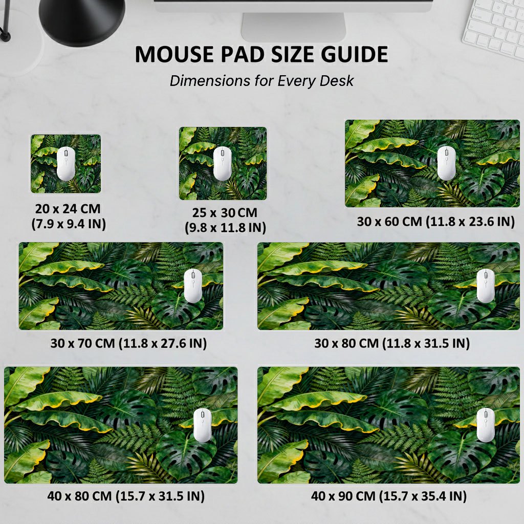 Brand Large Leaf Iron Mouse Pa - Laptop Accessories Brand ulasan dan harga