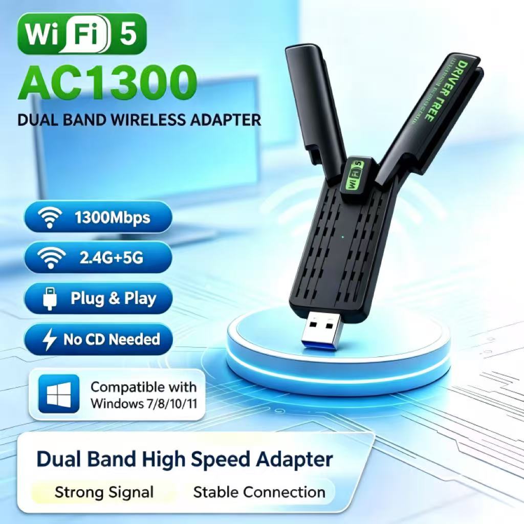 Dual Band Gigabit USB Wireless - Laptop External Accessories ulasan dan harga