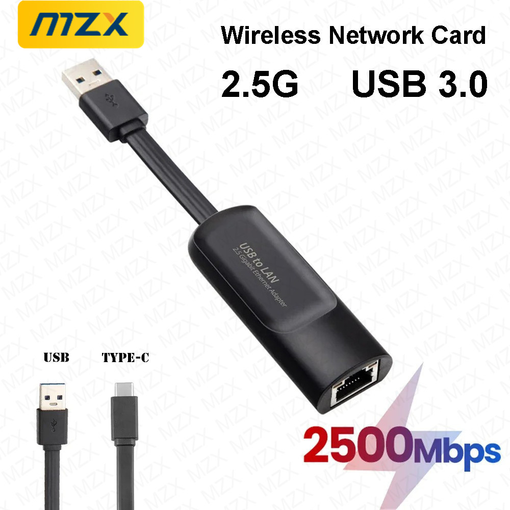 2.5G 2500Mbps Network Card Gig - Laptop External Accessories ulasan dan harga