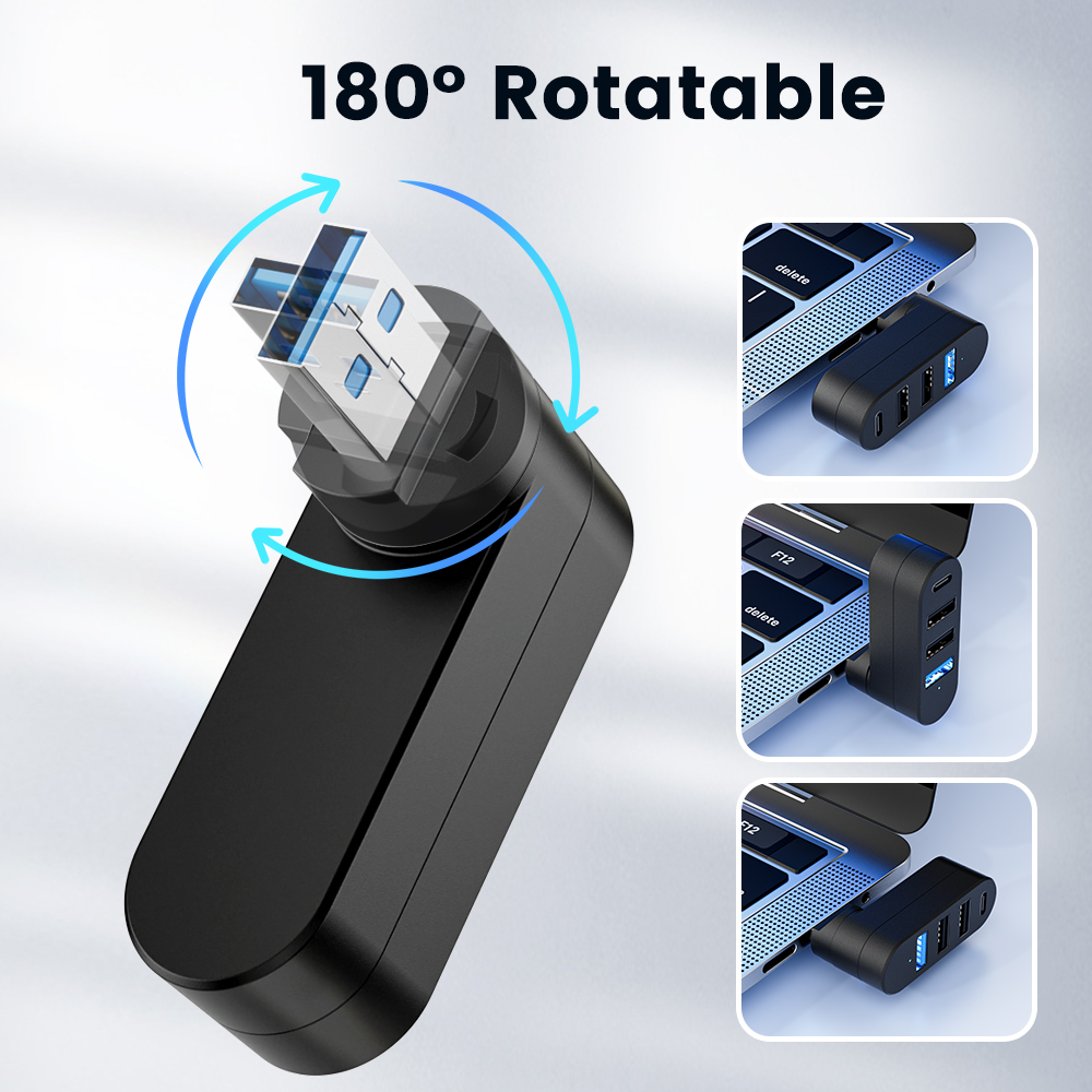 4 Port Multi USB 2.0 HUB Mini  - Laptop Accessories Usb ulasan dan harga