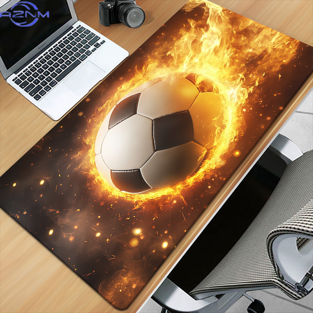 Brand Fire Soccer Mousepad Iro - Laptop Accessories Brand ulasan dan harga